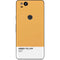 Amber Yellow Google Pixel 2 Skin